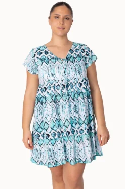 Abstract Diamond Kiki Dress