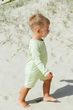 Baby Boys Zip Boyleg Sunsuit