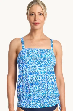 Bazaar Bandeau Blouson Tankini Separate
