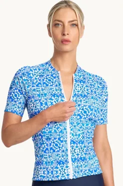 Bazaar Short Sleeve Suntop