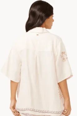 Beach Party Embroidered Shirt