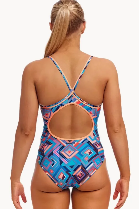 Boxed Up Diamond Back One Piece