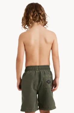 Boys All Day Overdye Layback Boardshort