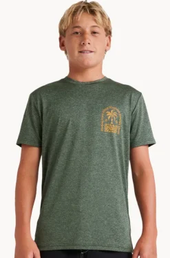 Boys Big Wave Shazza Short Sleeve Suntop