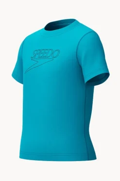 Boys Classic Logo Short Sleeve Suntop