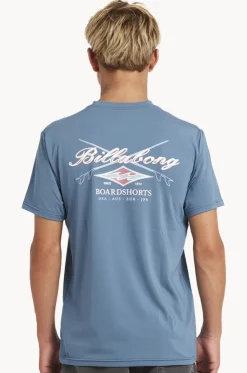 Boys Crossboards Short Sleeve Suntop