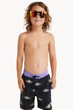 Boys Diamond Grit Layback Boardshort