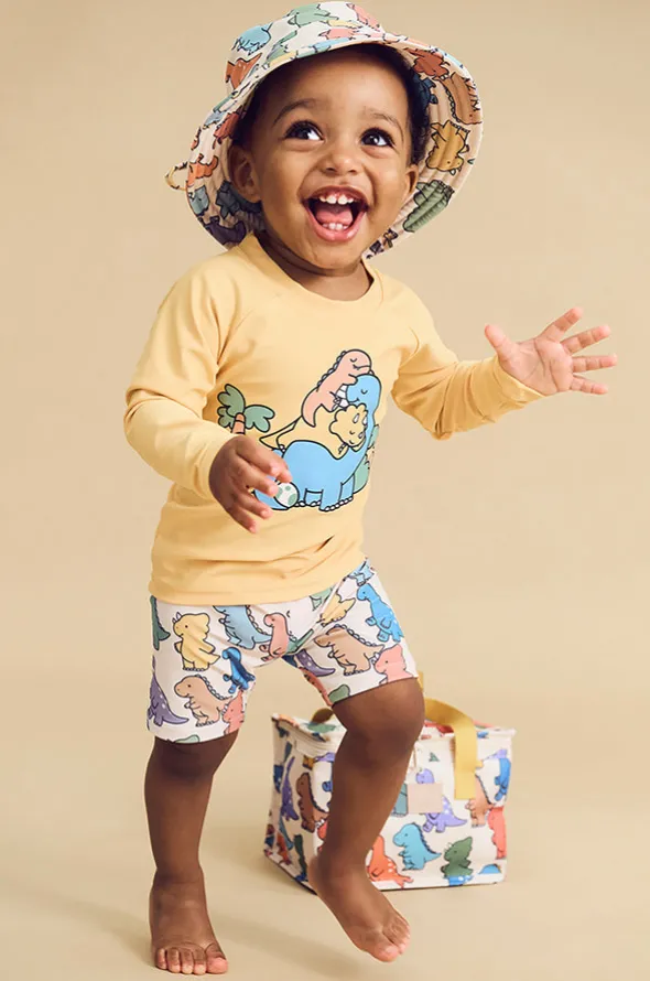Boys Dino Play Swim Hat