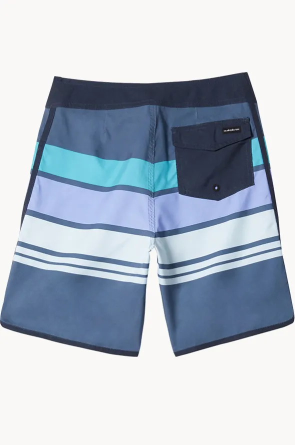 Boys Everyday Stripe 17" Boardshort
