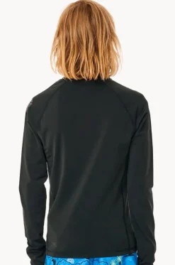 Boys Icons Brushed Long Sleeve Suntop