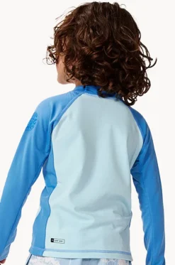 Boys Icons Brushed Long Sleeve Suntop