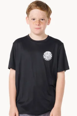 Boys Icons Surflite Short Sleeve Suntop