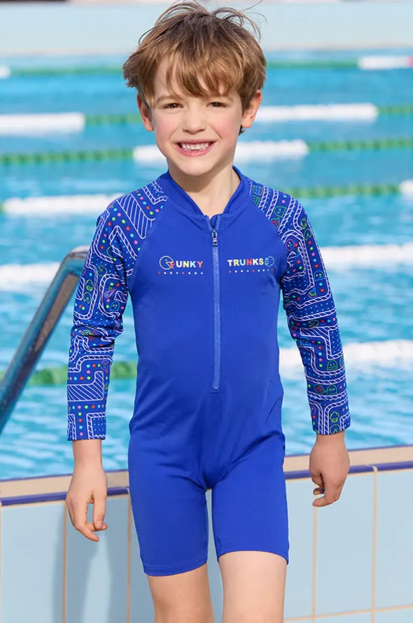 Boys Much Munchies Sunsuit