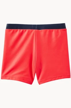 Boys Red Swim Short