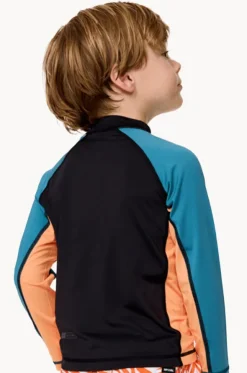 Boys Shock Long Sleeve Suntop