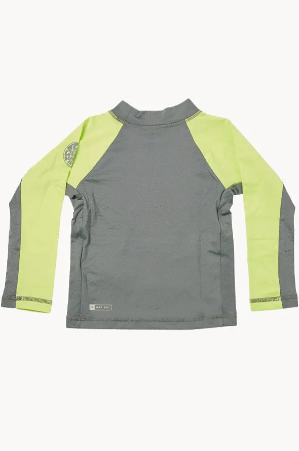 Boys Shock Long Sleeve Suntop