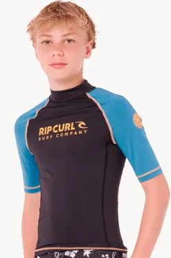 Boys Shock Short Sleeve Suntop