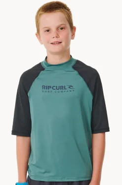 Boys Shock Short Sleeve Suntop