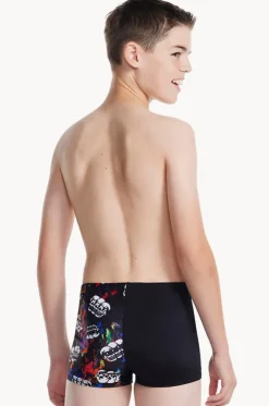 Boys Skull V Cut Aquashort