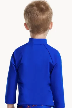 Boys Toddler Shark Long Sleeve Suntop
