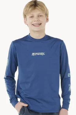 Boys Tropic Daze Long Sleeve Suntop