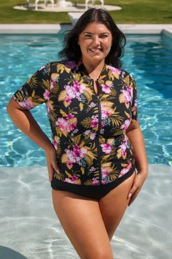 Caribbean Short Sleeve Suntop
