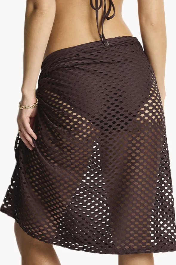 Castaway Mid Length Mesh Wrap