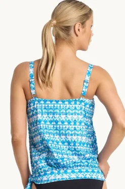 Dynasty Bandeau Blouson Tankini Separate