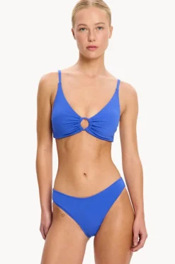 Electric Indigo Plunge Top Set