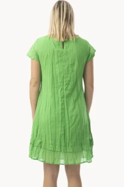 Essentials Gauze Frill Hem Dress