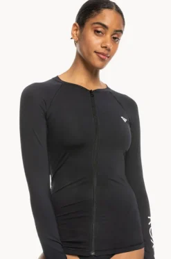 Essentials Long Sleeve Zip Suntop