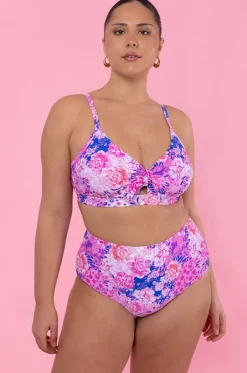 Fiesta DD/E Cup Tie Front Bralette