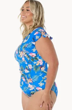 Florida Frill Sleeve Sunsuit