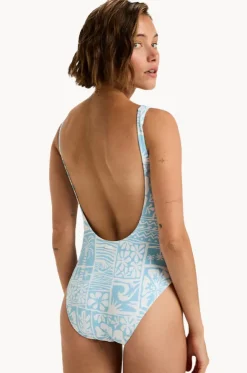 Flowers Wave One Piece