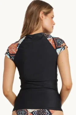 Forever Folk Wahine Short Sleeve Suntop