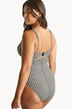 Gingham Paloma G Cup Balconette One Piece