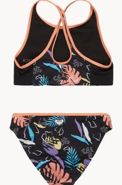 Girls Active Crop Set