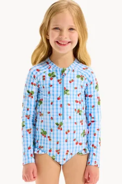 Girls Beach Picnic Sunsuit