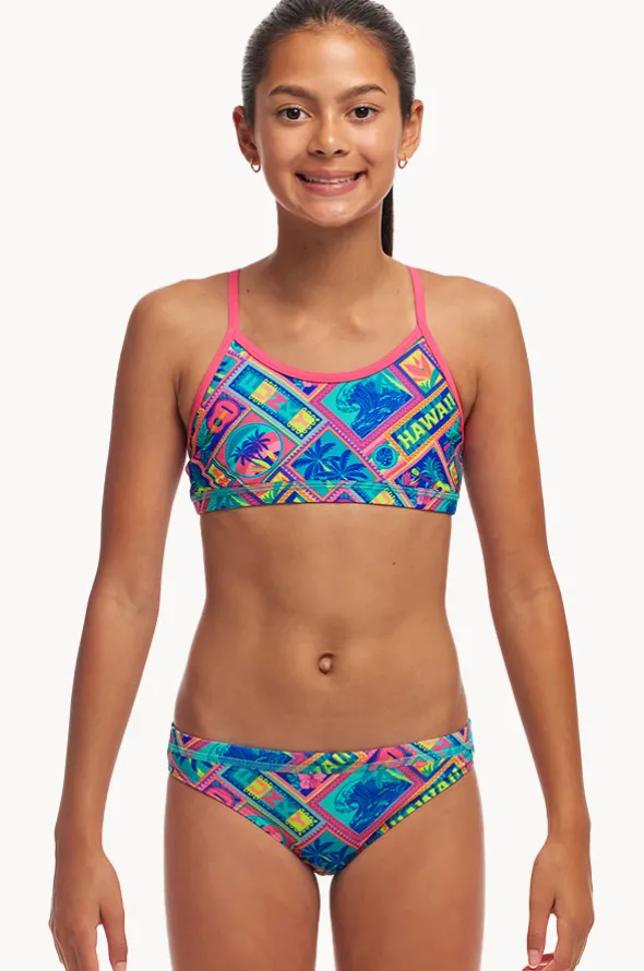 Girls Coco Canel Crop Set