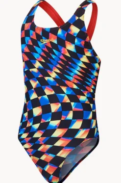 Girls Digital Allover Leaderback One Piece