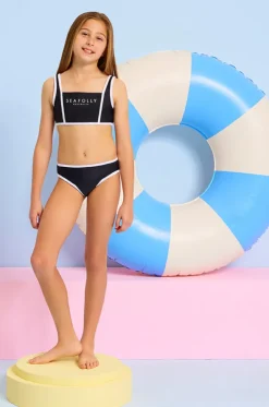 Girls Essentials Crop Set