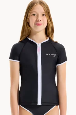 Girls Essentials Short Sleeve Suntop
