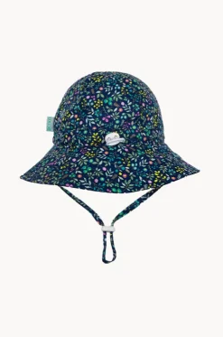 Girls Fleur Wide Brim Sunhat