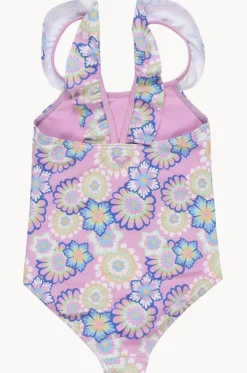 Girls Flower Party One Piece