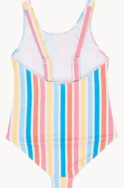 Girls Holy Stripe One Piece