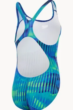 Girls Linear Lava Splashback One Piece