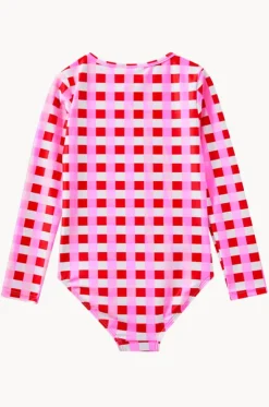 Girls Lollipop Check Sunsuit
