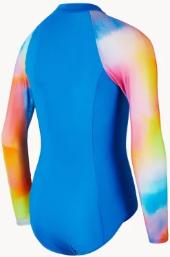 Girls Long Sleeve Sunsuit