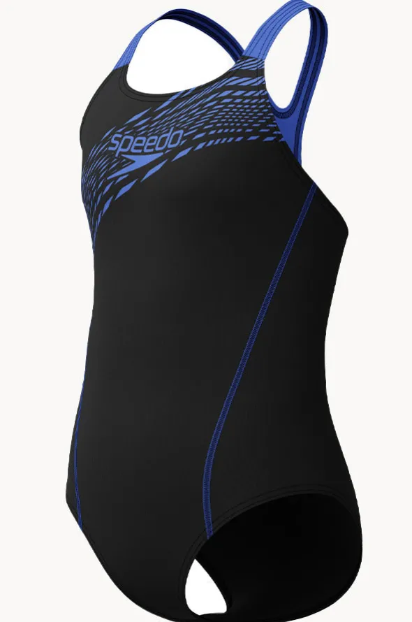 Girls Medley Logo Medalist One Piece