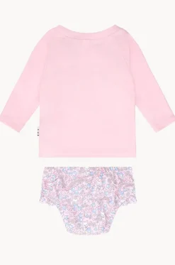 Girls Meow Meow Suntop Set